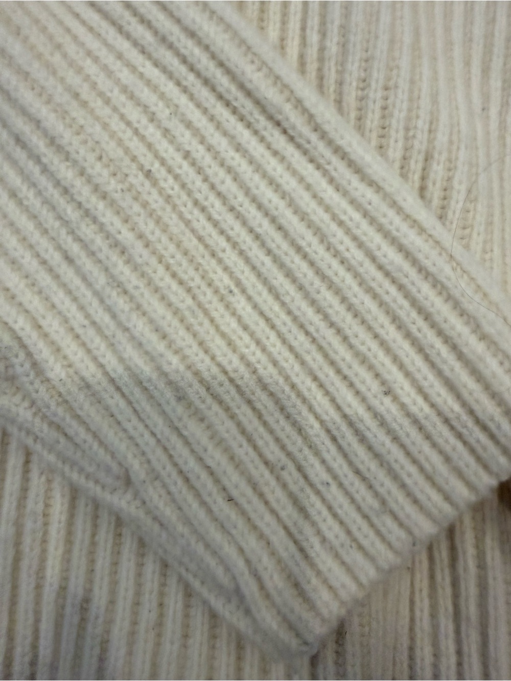COS Cream Ribbed Sweater - Picture 4 of 5